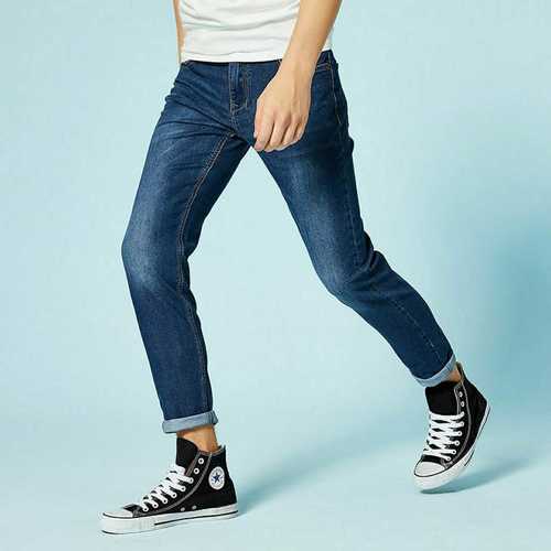 IXI Unisex Premium Light Blue Denim Jeans – Stylish, Modern, and Eco- Friendly Fashion for Couples, with Gift Box