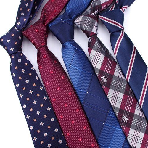 Satin & Polyester Designer Plain Printed Striped Paisley Tie