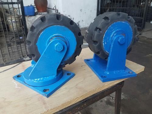 Polishing Easy To Fit Industrial Anti Slip Trolley Caster Wheels (Load Capacity 100 Kg)