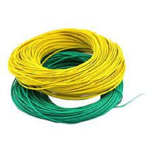 Fire Resistant Lead Free (Fr-Lf) Green Pvc Coated Electric Wire Cable Capacity: 131 Volt (V)