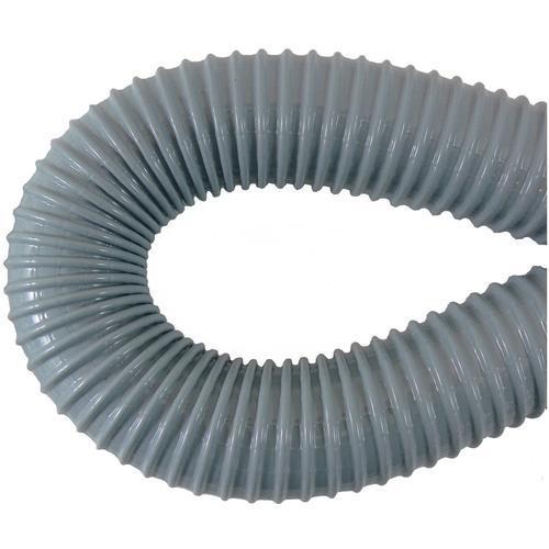 Plain Grey Flexible Plastic Waste Pipe For Commercial, Industrial, Residential