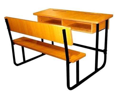Portable Combined School Bench and Desk Set For Comfortable Sitting