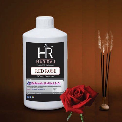 Red Rose Agarbatti Liquid Perfume 1Kg With 8 Months Shelf Life And 98% Purity