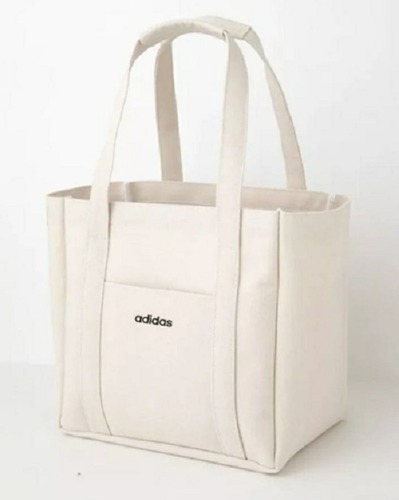 Canvas Shopping Bag - Spacious Design, Various Sizes Available | Moisture Proof, Easy to Carry, Plain White Color