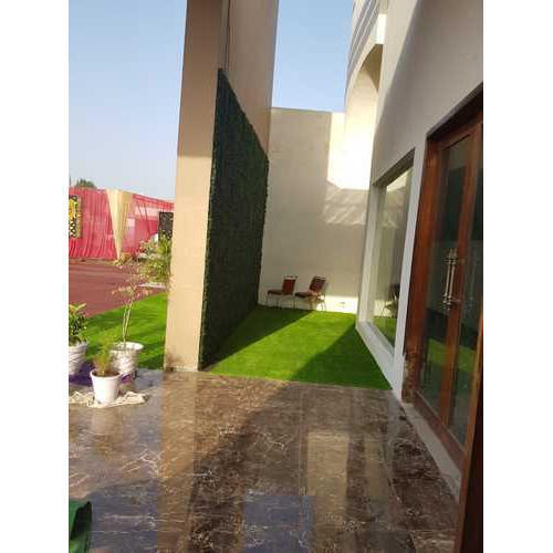 Washable Pp Vertical Trusa Synthetic Lawn Green Artificial Grass With 25mm Pile Height