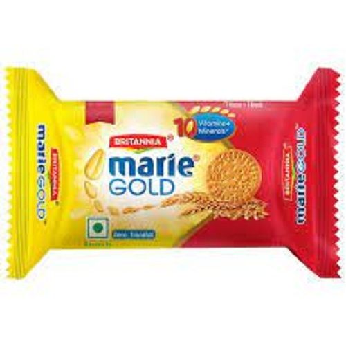 Crisply And Tasty 100% Wholewheat Marie Gold Biscuits With Low Fat And Zero Cholesterol