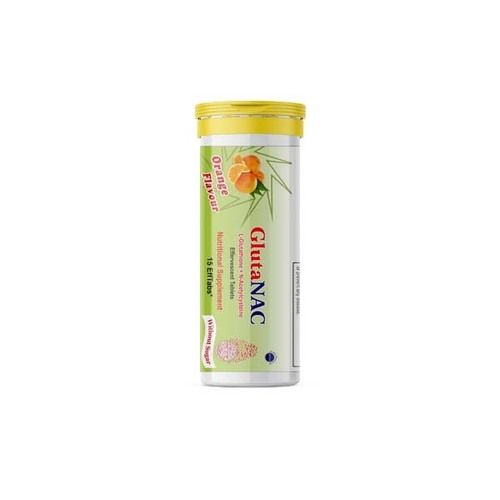 Glutanac L -Glutathione And N-Acetylcysteine Orange Flavor Effervescent Tablets Efficacy: Promote Nutrition