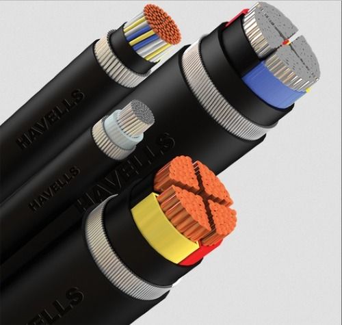 High Resistance To Cut Havells Lt Power Copper Conductor Cable For Automobile And Industrial Application: Construction