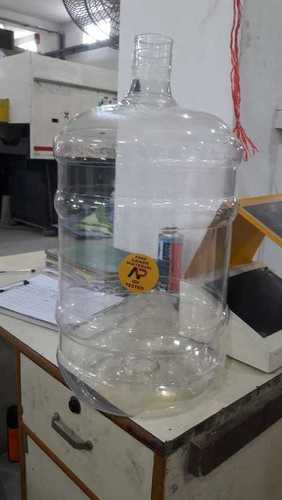 L.D and PET Virgin 20 Liters Empty Transparent Pet Jar for Drinking Water