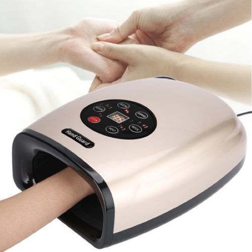 Electric Automatic Palm Massager - Plastic, Compact Size | Multi-Color, Improves Blood Circulation, Relieves Stiffness and Pain, 1 Year Warranty