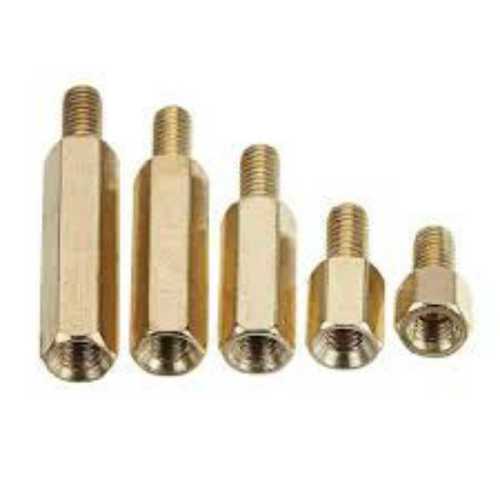 Equal Gold Plated Brass Standoff Pillars Available In Multiple Grade For Fitting Use