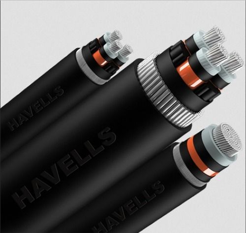 High Insulation Resistance Havells Ht Power Copper Conductor Cable With High Ductility Application: Construction