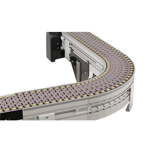 Modular Belt Conveyor (Belt Width 10-20 Inch) - Color: Blue