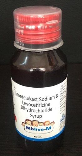 Liquid Montelukast Sodium And Levocetirizine Dihydrochloride Syrup