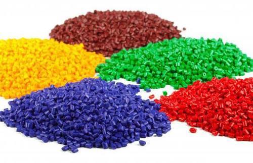 Green Plastic Multi Colors Granules For Blown Films And Injection Moulding