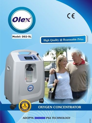 Portable Medical Oxygen Concentrator DO2 5L With Removable 4 Wheels