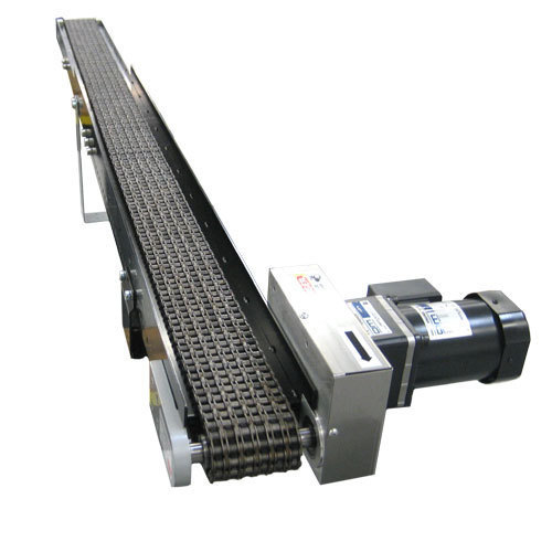 Stainless Steel Flexible Roller Chain Conveyor - 10-20 Feet Length, 600mm Width | Robustness, Vibration Free Operation, Durability, Easy Operation