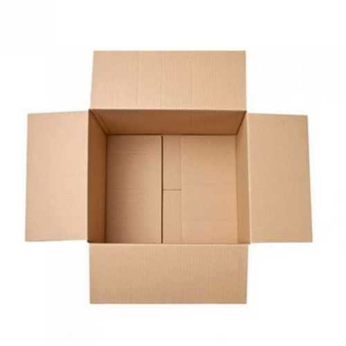 Brown Tear Resistance And High Strength 3 Ply Corrugated Box For Packaging