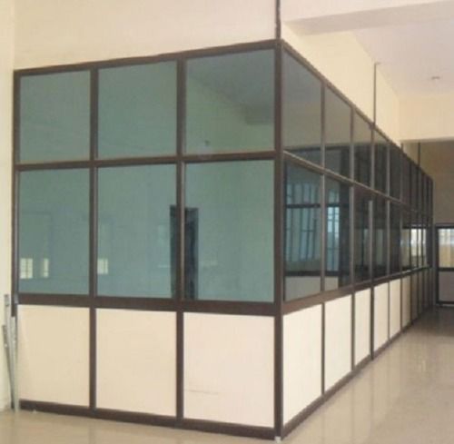 10 X 5 Feet Aluminum And Glass Office Partition