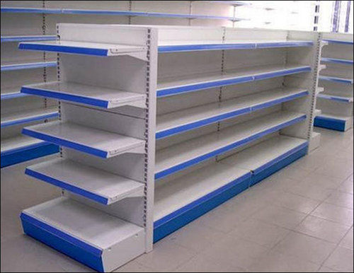 5 Shelves Display Racking System For Library, Garment, Electronic, Glass