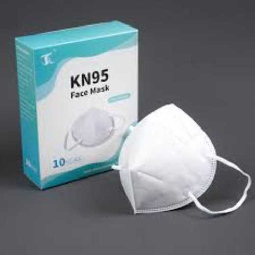 Anti Bacterial And Confortable Water Resistant White Kn95 Face Mask In Universal Size Age Group: Women