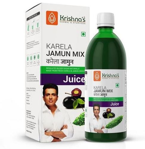 Anti Diabetic Karela Jamun Mix Juice Age Group: For Adults