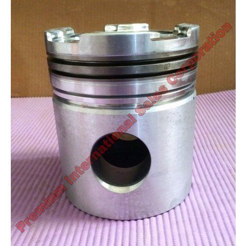 Cummins Polish Surface Finish Round Aluminium Engine Piston With Accurate Dimension