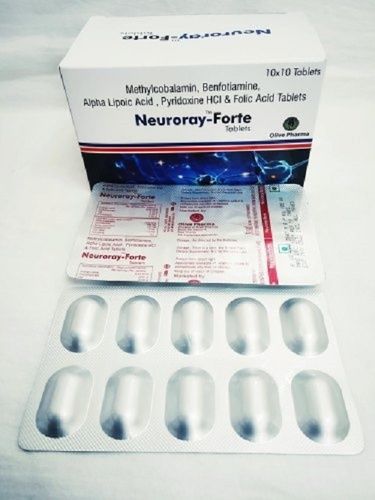 Neuroray-forte Methylcobalamin, Benfotiamine, Alpha Lipoic Acid Tablets