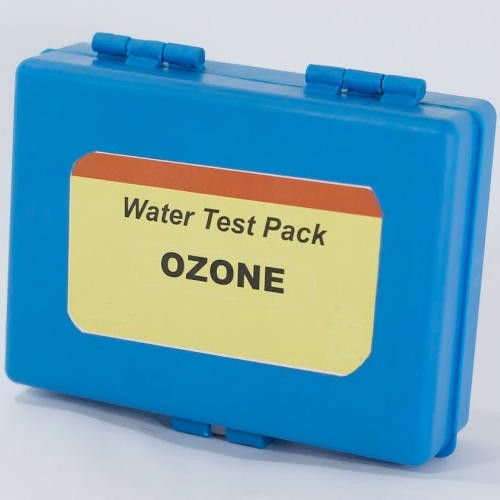 Ozone Test Kit - 50 Tests per Pack, DPD Tablets, 10 Slots, Range 0 to 1ppm