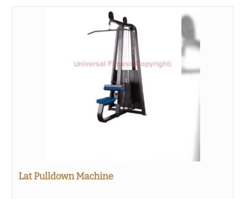 Blue Rust Resistant Polished Surface Finish Vertical Lat Pulldown Machine With Long Shelf Life