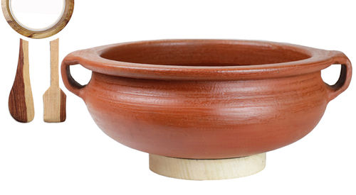 3 Liter Clay Handi / Pot With Handle