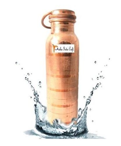 900 Ml Pure Copper Drinking Water Pitcher With Screw Cap For Home, Office, Travel