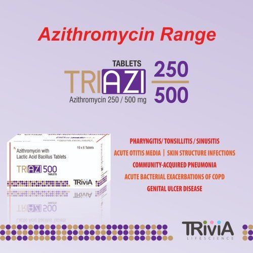 Azithromycin 500 Mg Lactic Acid Baccilus Tablets