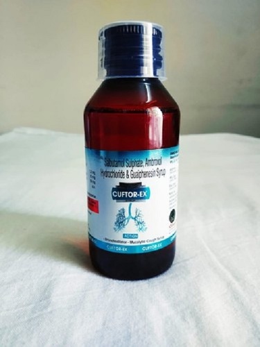 लिक्विड कफ्टर-एक्स (सालबुटामोल सल्फेट, एम्ब्रॉक्सोल एचसीएल और गाइफेनेसिन कफ सिरप)