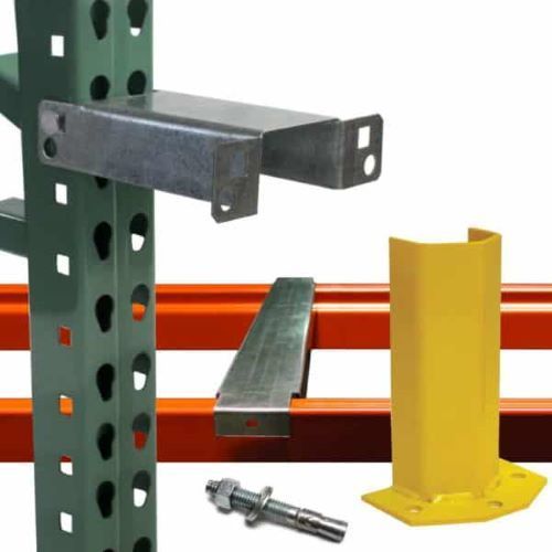 Heavy Duty Pallet Racking Accessories - Cold Forming Steel, Customizable Shelves | Powder Coated Finish, Easy Assembly, Rust Resistant, Quality Tested