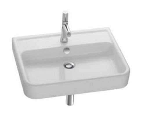 Kohler Replay 1 Vanity Top Wash Basin 60 X 46 Cm In White Installation Type: Wall Mounted