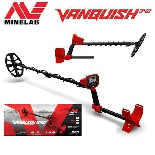 Minelab Vanquish 340 Metal Detector For Underground Gold Metal Detecting With 2 Years Warranty