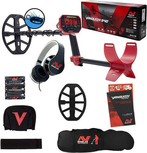 Minelab Vanquish 540 Gold Metal Detector - Application: Industrial