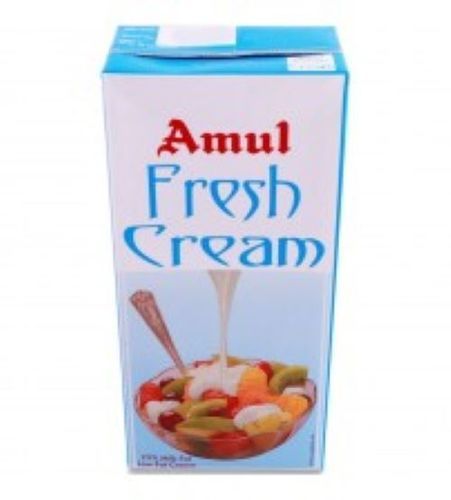 Richer In Taste Smooth Consistency White Natural Pure Amul Cream With No Presevatives(1ltr)