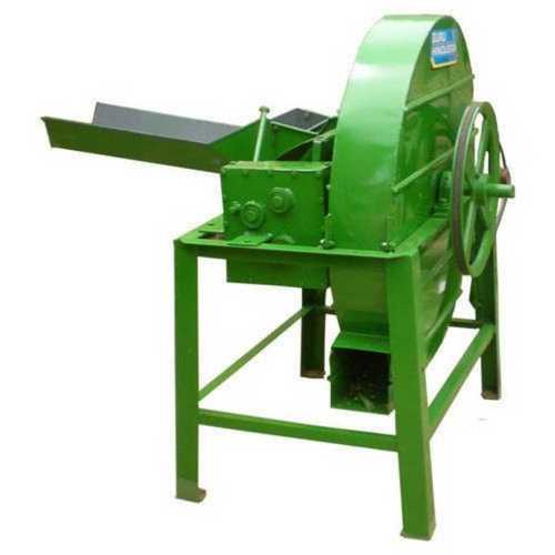 Semi Automatic Electric Green Color Chaff Cutter For Agricultural Industry Cutting