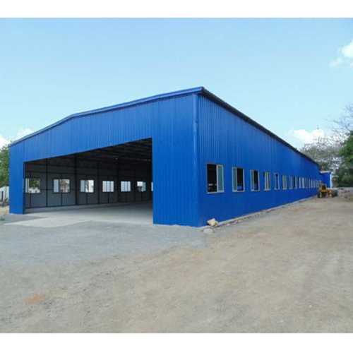 Plain Twelve Feet Weather Protection Polished Frp Roofing Shed In Blue Color