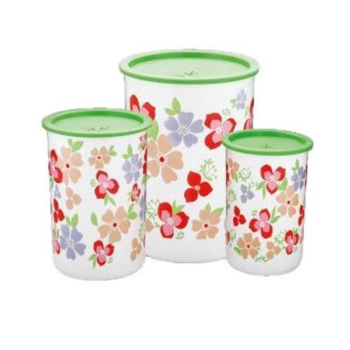 850-2200 ML Capacity BPA Free Printed PET Plastic Airtight Kitchen Food Storage Jars
