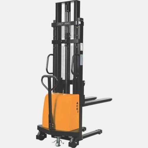 Ace Semi Electric Stacker (Lifting Capacity 1-1.5 Ton) - Attributes: Rust Proof