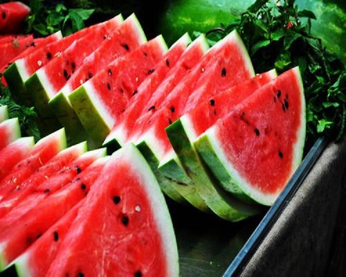 Juicy Rich Natural Delicious Taste Green Fresh Watermelon