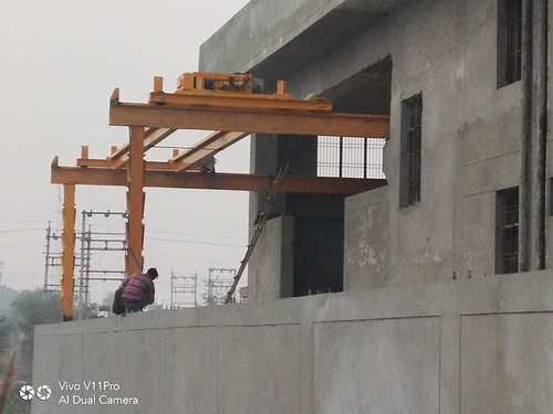 Low Maintenance Easily Operate Industrial Double Girder I Beam Type Eot Crane