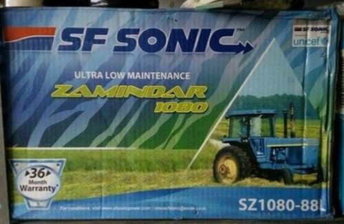  Sf Sonic Sz1080-88Ltr 90Ah 12V ट्रक बैटरी ट्रैक्टर वोल्टेज के लिए 36 महीने की वारंटी के साथ: 12 वोल्ट (V) 