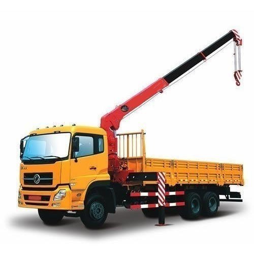 Truck Mounted Hydraulic Crane (lifting Capacity 0-5 Ton) - Application: Outdoor Yard