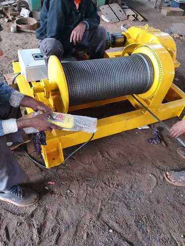 Flame Proof Vibration Free Operation Energy Efficient Easy Installation Electric Power Winch Machine