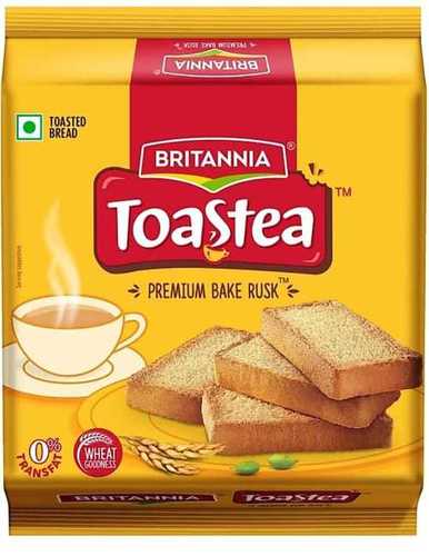 Britannia Toast Bread Tea Premium Instant Bake Rusk Additional Ingredient: Wheat