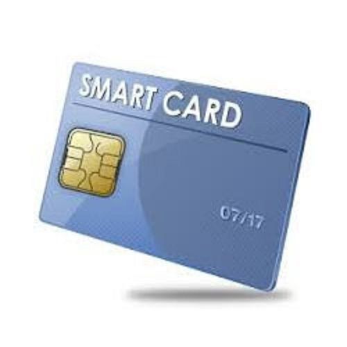 Square Shape One Sided Smart Cards With Magnetic Strip